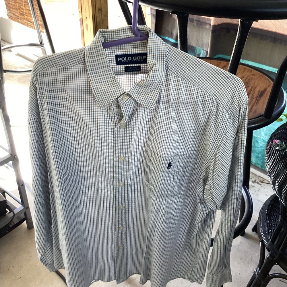 Men's Green Checkered Shirt